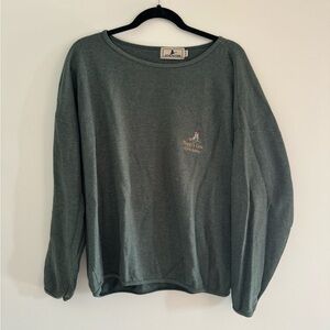 Vintage XL crew waffle sweatshirt